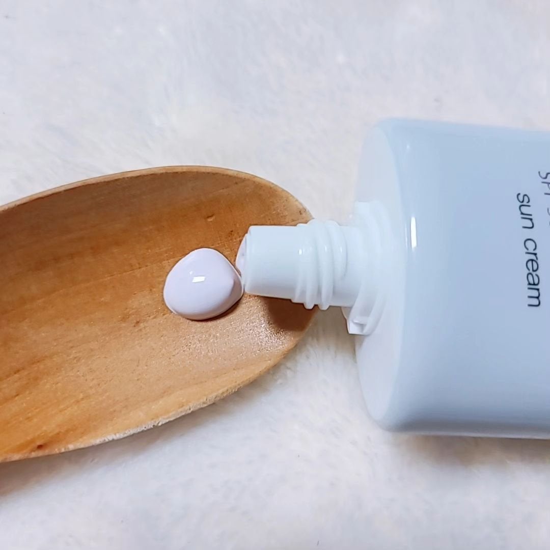 ダルバ ウォータフル トーンアップ サンクリーム(パープル)/ダルバ/日焼け止めクリームを使ったクチコミ(4枚目)