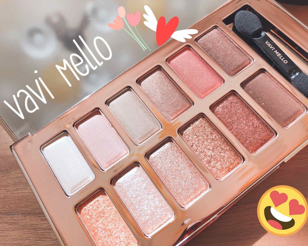 バレンタインボックス/VAVI MELLO/アイシャドウパレットを使ったクチコミ（1枚目）