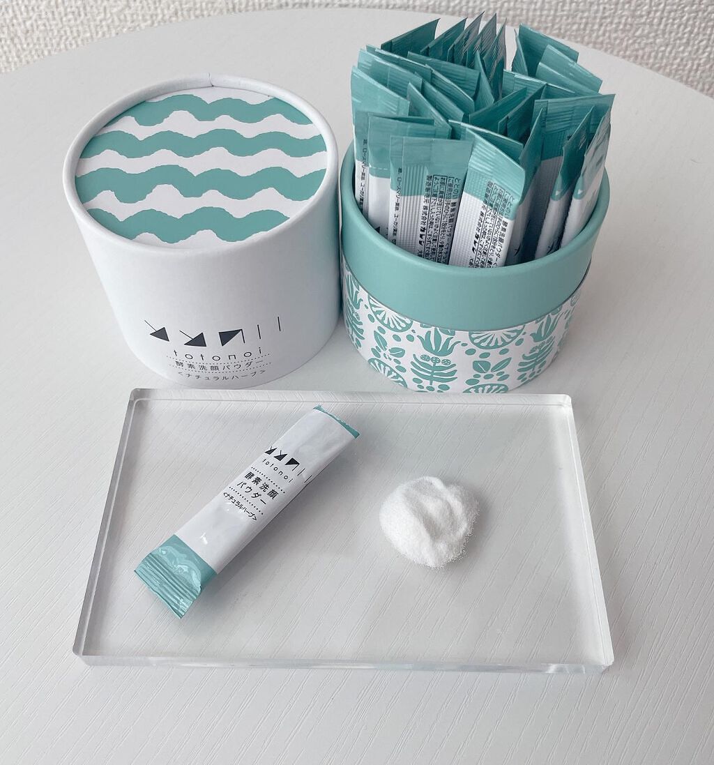 酵素洗顔パウダー ナチュラルハーブ/totonoi/洗顔パウダーを使ったクチコミ(1枚目)