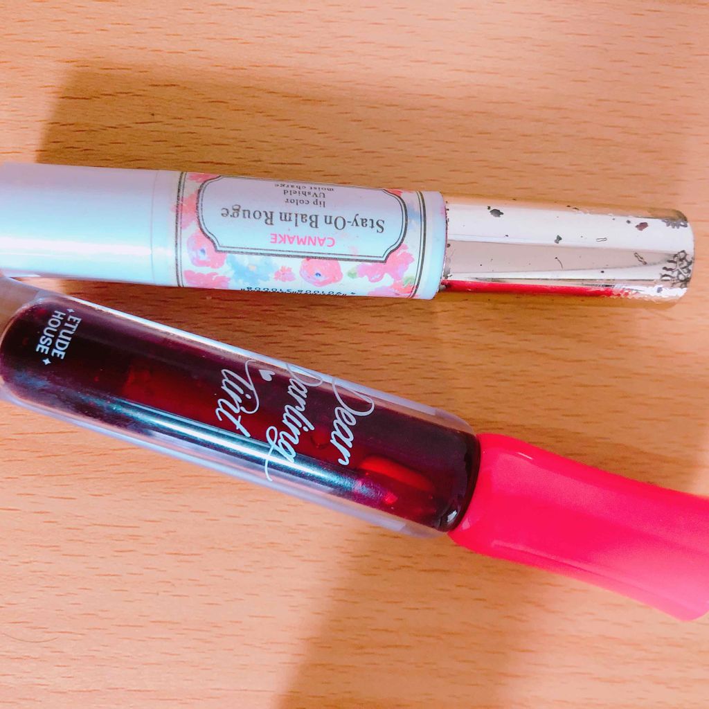 ステイオンバームルージュ/キャンメイク/口紅を使ったクチコミ(2枚目)