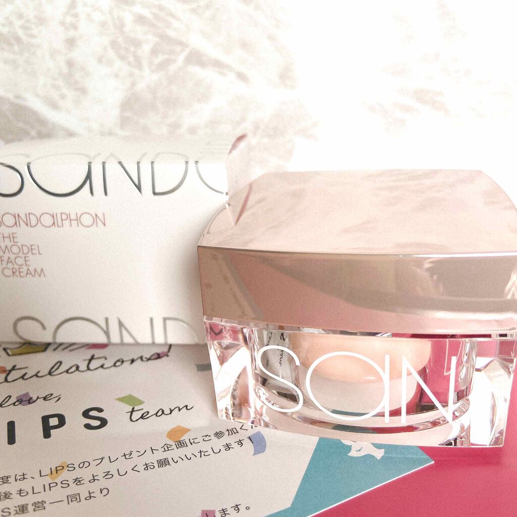 ザ・モデルフェイスクリーム/SANDALPHON/フェイスクリームを使ったクチコミ（2枚目）