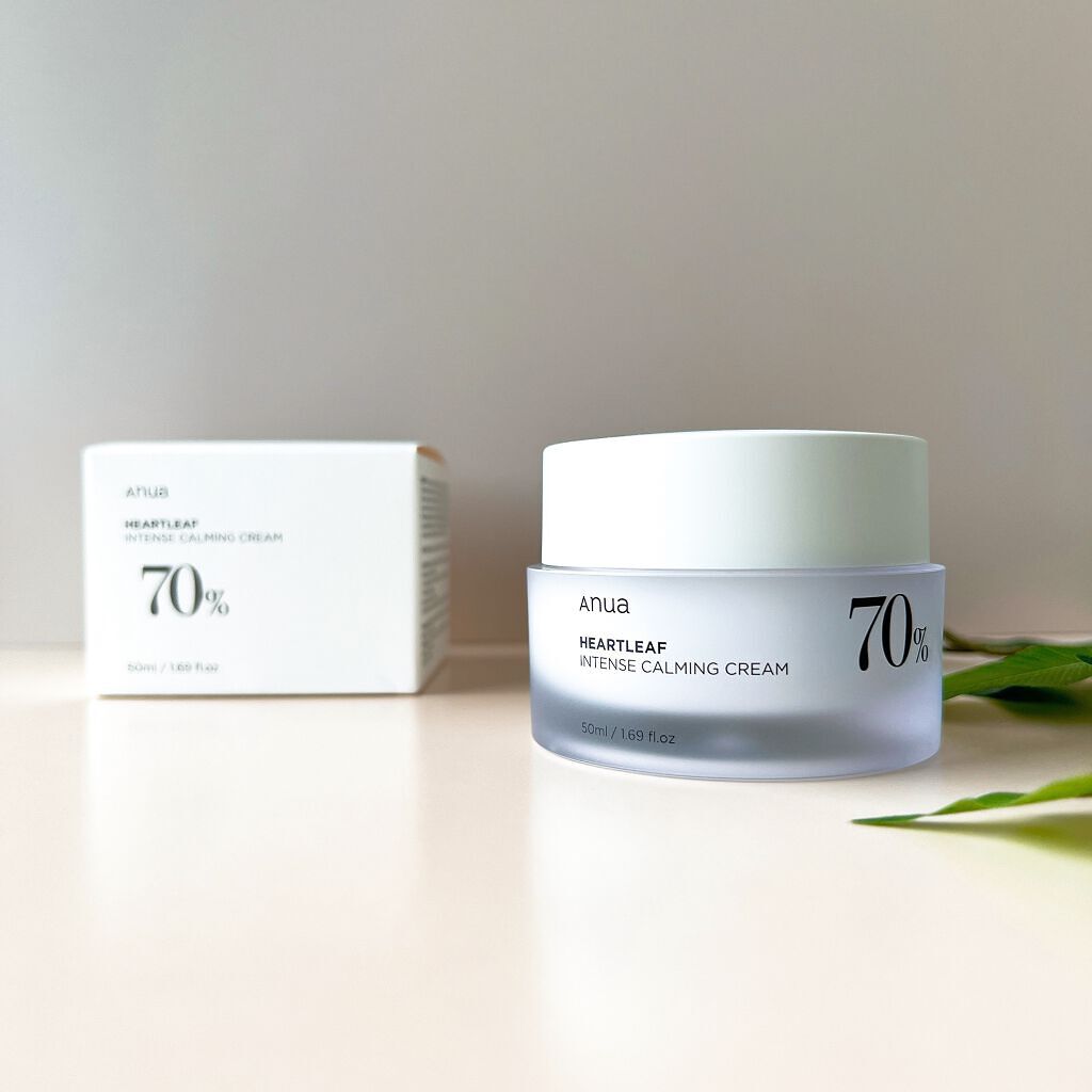 ドクダミ 70 インテンスカーミングクリーム/Anua/フェイスクリームを使ったクチコミ（1枚目）