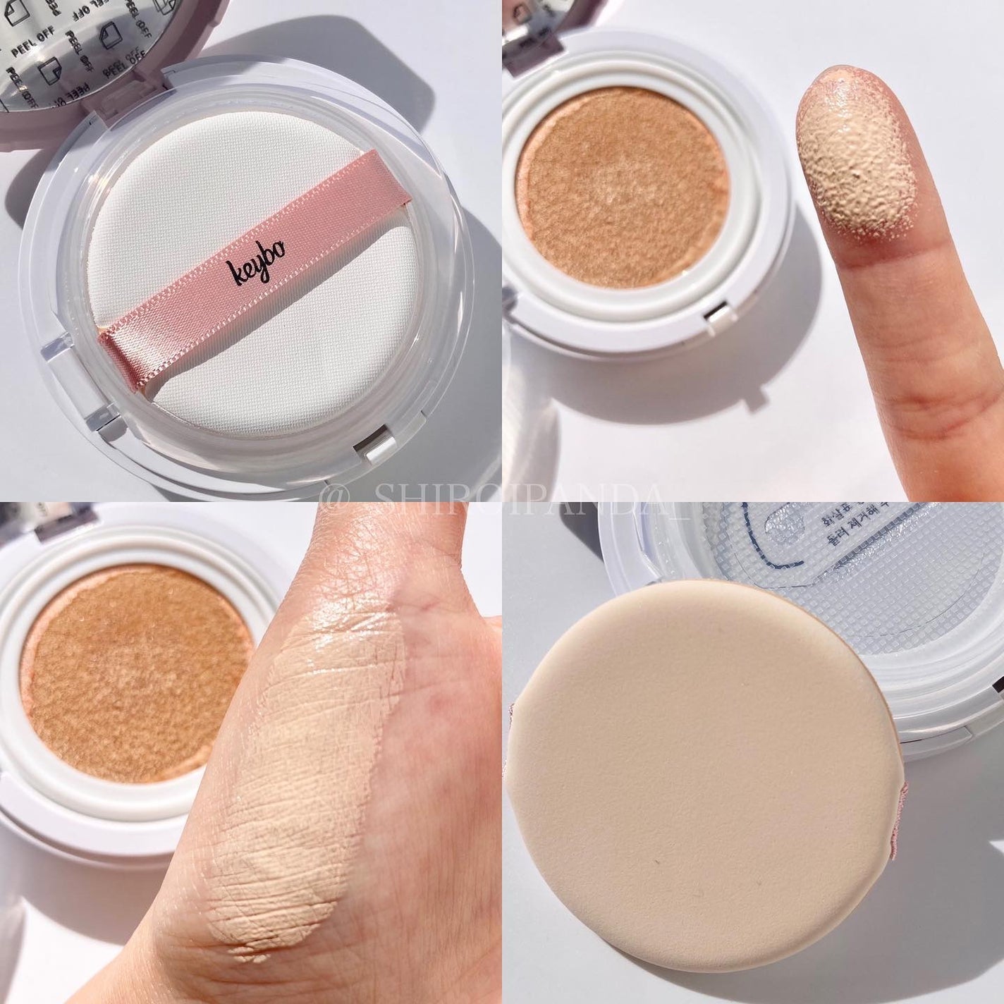 F5 リフレッシュクッション/keybo/クッションファンデーションを使ったクチコミ(2枚目)