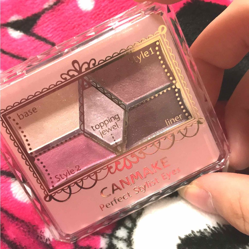 【旧品】パーフェクトスタイリストアイズ/キャンメイク/アイシャドウパレットを使ったクチコミ(1枚目)