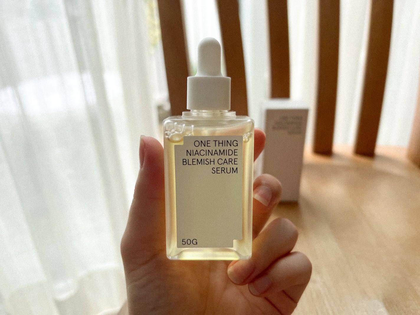 ナイアシンアミドブレミッシュケアセラム/ONE THING/美容液を使ったクチコミ(4枚目)
