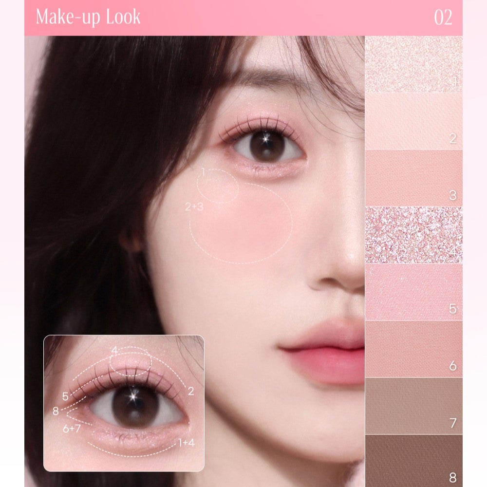 オール テイク ムード パレット(24AD)/PERIPERA/アイシャドウパレットを使ったクチコミ(2枚目)