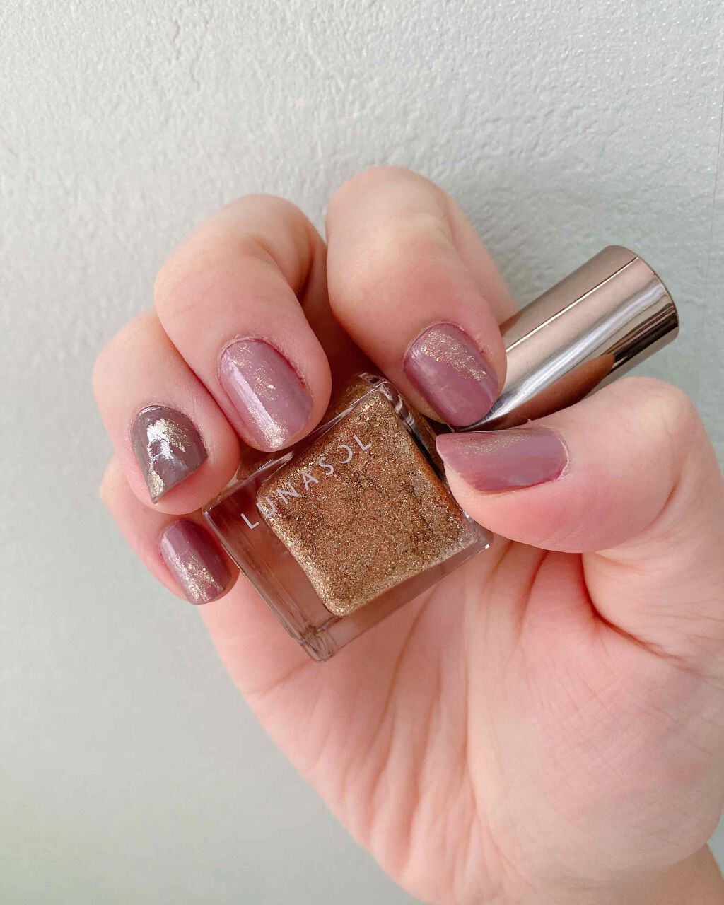 ネイルフィニッシュN/LUNASOL/マニキュアを使ったクチコミ(2枚目)