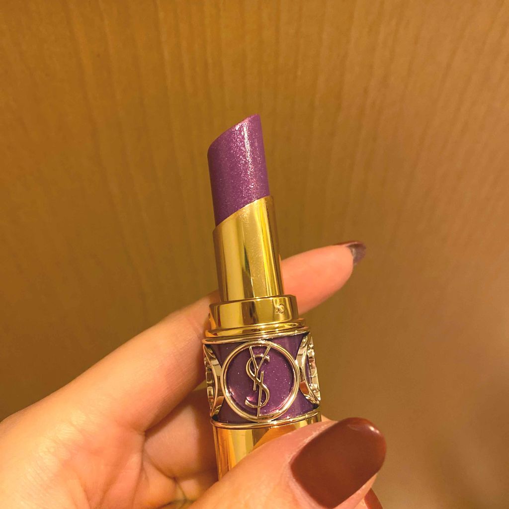 ルージュ ヴォリュプテ シャイン/YVES SAINT LAURENT BEAUTE/口紅を使ったクチコミ(3枚目)