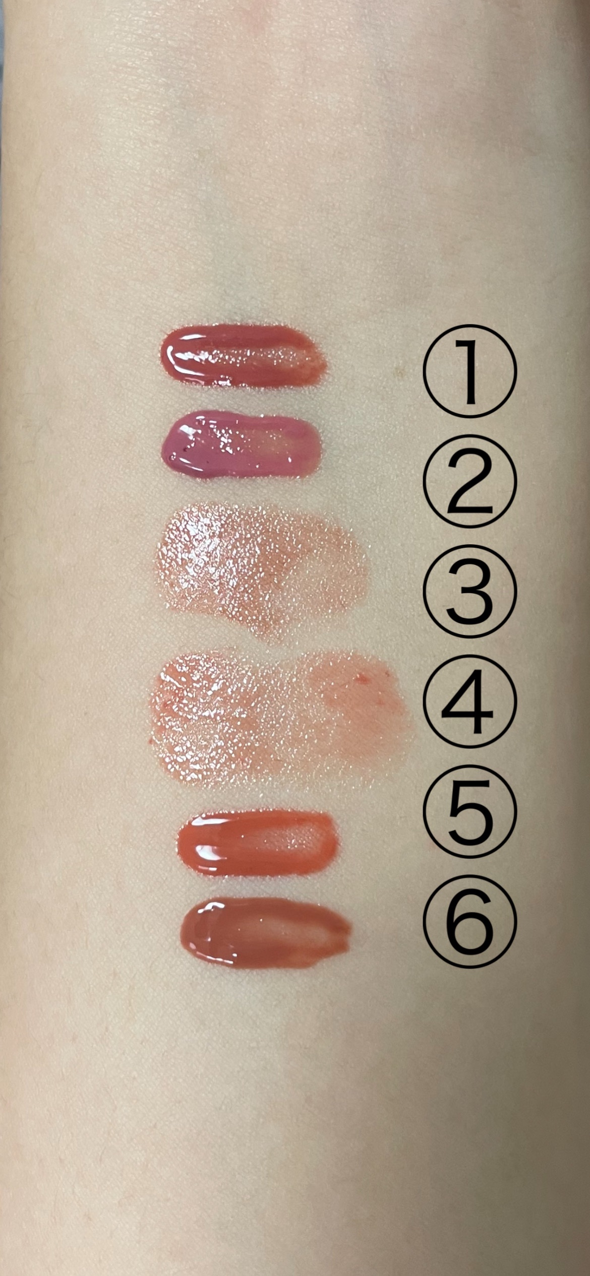 グラスティングメルティングバーム/rom&nd/リップバームを使ったクチコミ（3枚目）