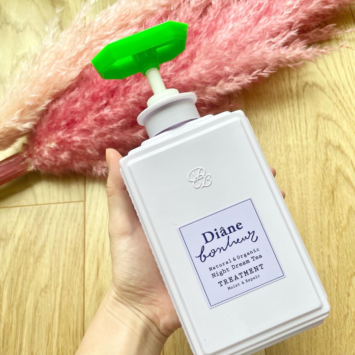 ダイアンボヌール モイスト&リペア シャンプー/トリートメント ナイトドリームティーの香り/ダイアン/市販シャンプーを使ったクチコミ(3枚目)