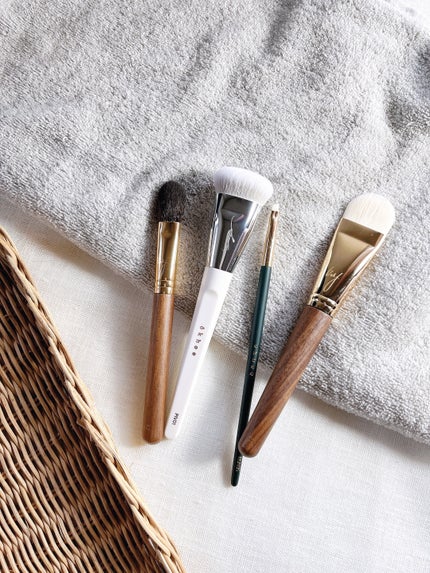 okhee 白玉ファンデーションブラシ/SOOA DOR/メイクブラシを使ったクチコミ(8枚目)