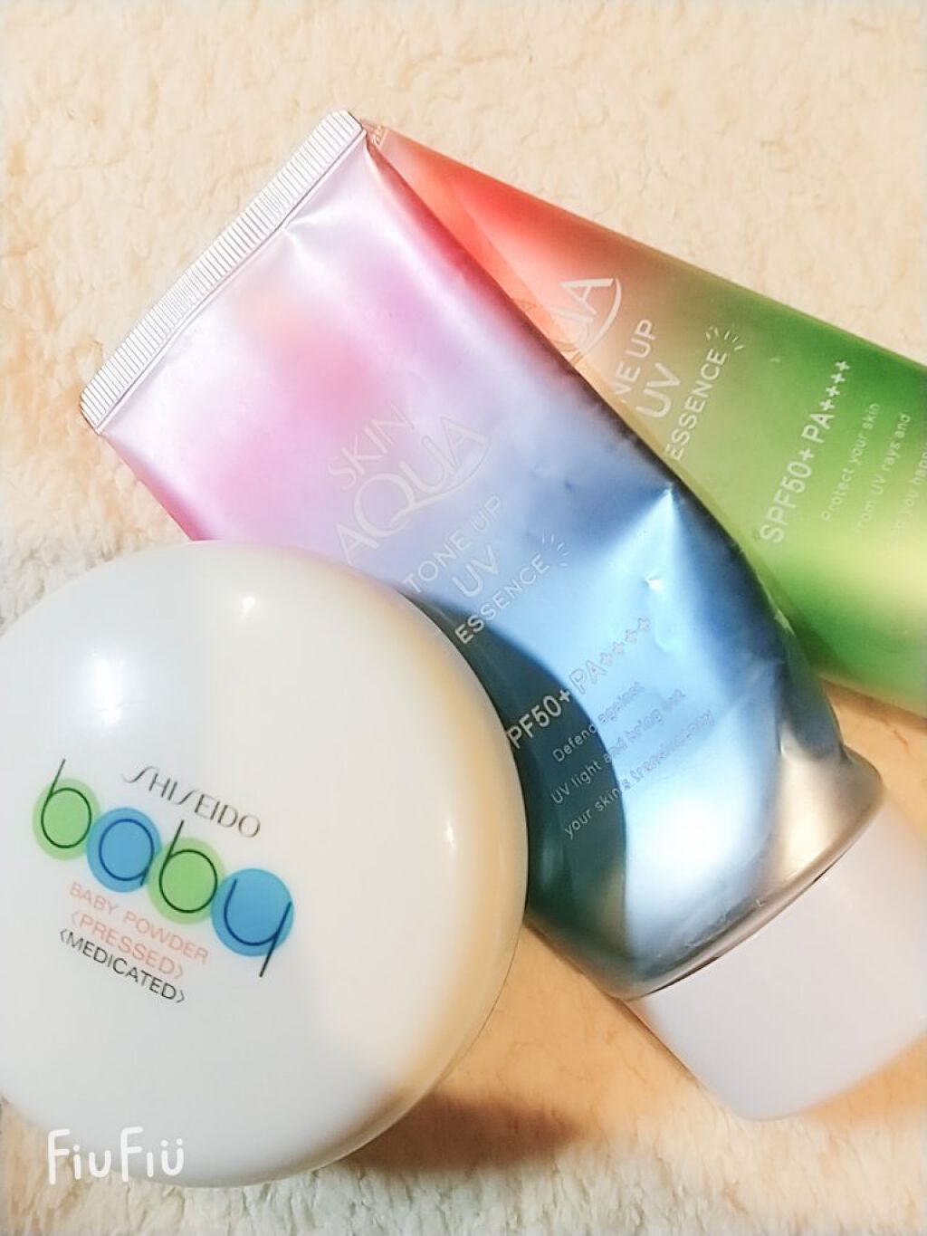 資生堂ベビーパウダー(プレスド)/ベビー/ボディパウダーを使ったクチコミ(3枚目)