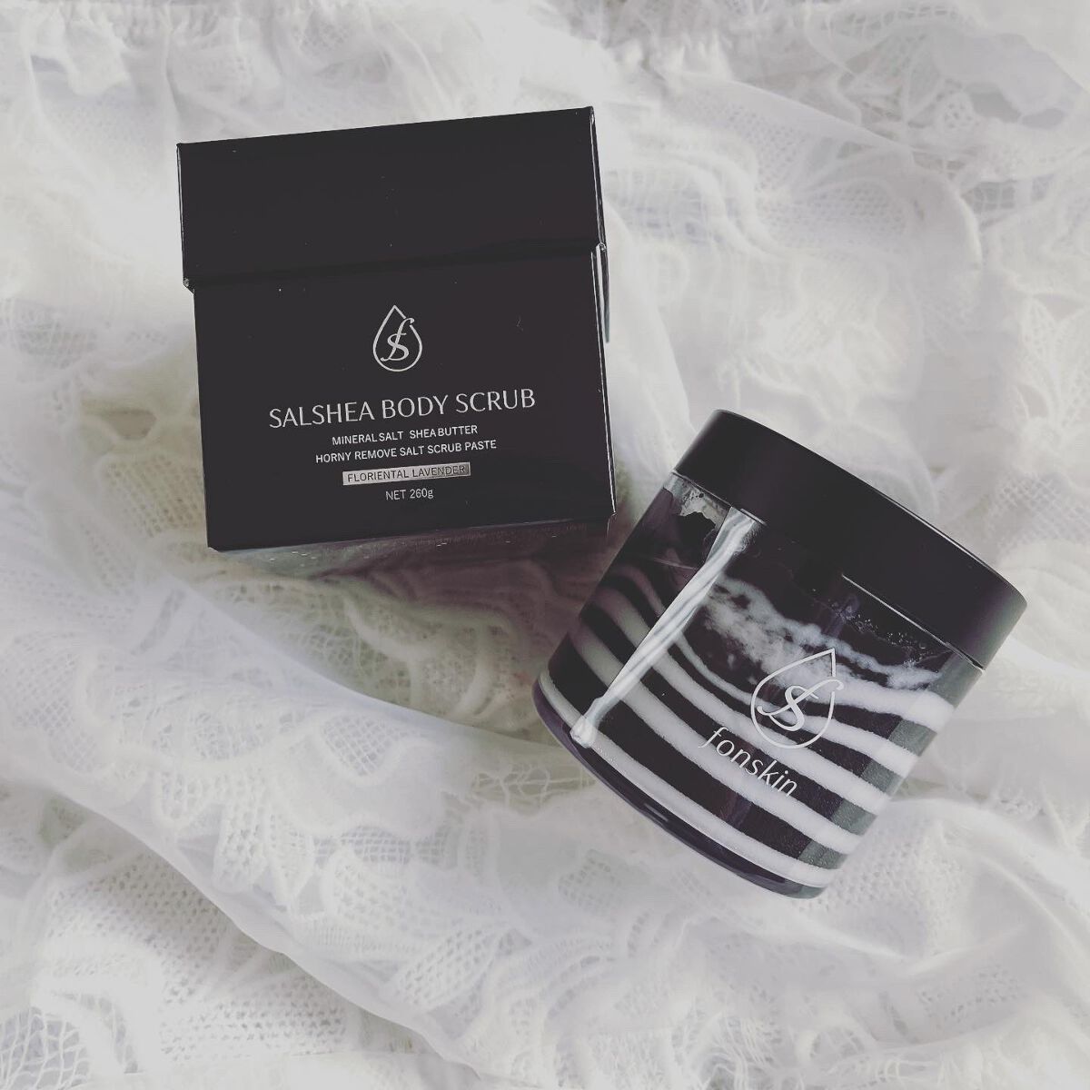 ソルシアボディスクラブ/fonskin/ボディスクラブを使ったクチコミ（1枚目）