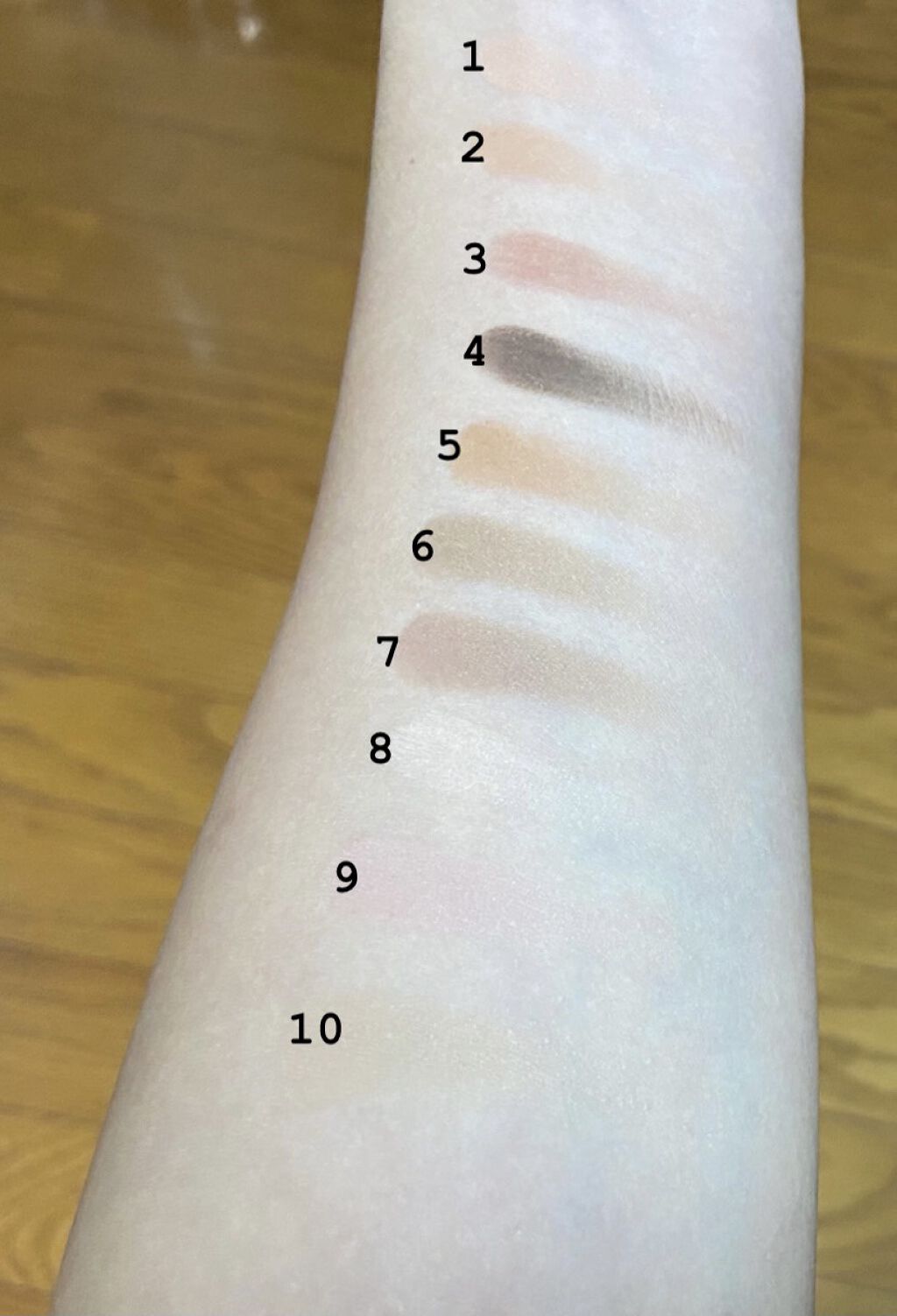 アイムヒドゥンカードパレット 001 ラッキーカード/i’m meme/アイシャドウパレットを使ったクチコミ（3枚目）