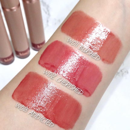 ムードインハンサーウォーターリキッドグロウ/hince/口紅を使ったクチコミ(3枚目)