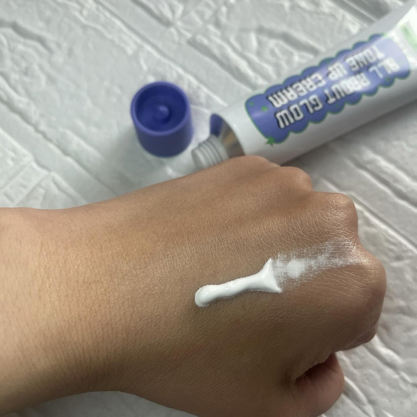 オールアバウトグロウトーンアップクリーム/CHASIN'RABBITS/化粧下地を使ったクチコミ(2枚目)