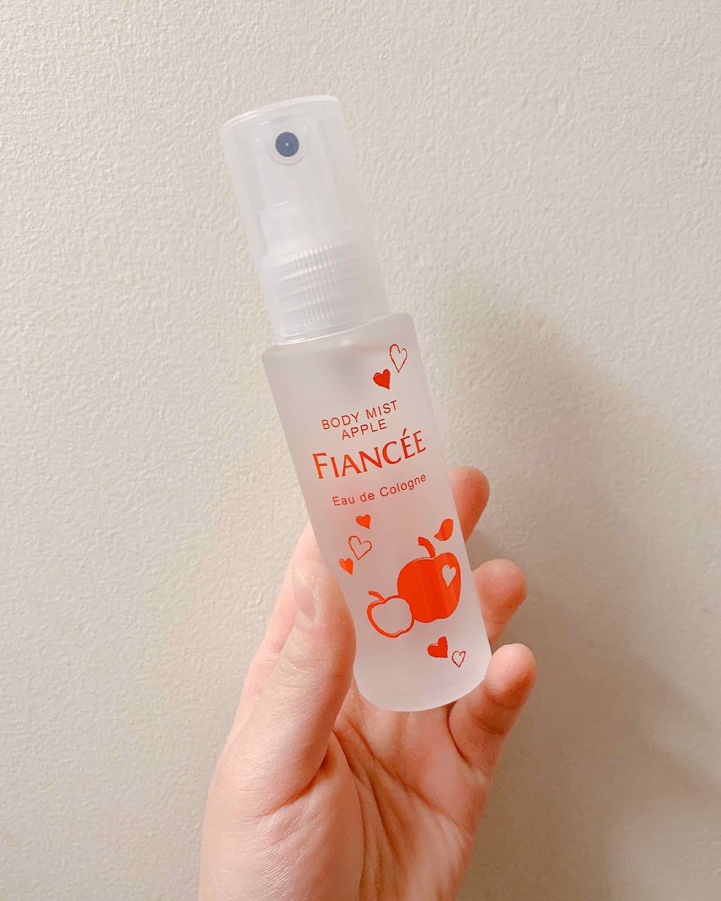 ボディミスト 恋りんごの香り/フィアンセ/香水(レディース)を使ったクチコミ（2枚目）