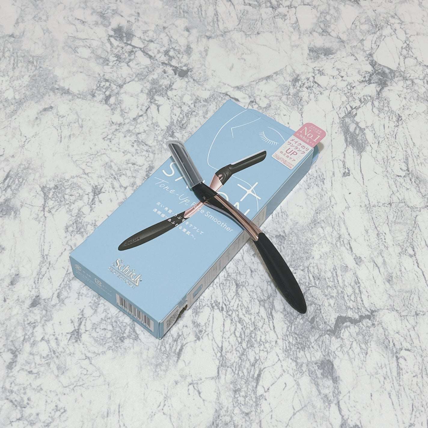 サロンプラス トーンアップ フェイススムーサー ホルダー(刃付き)/サロンプラス/シェーバーを使ったクチコミ(1枚目)