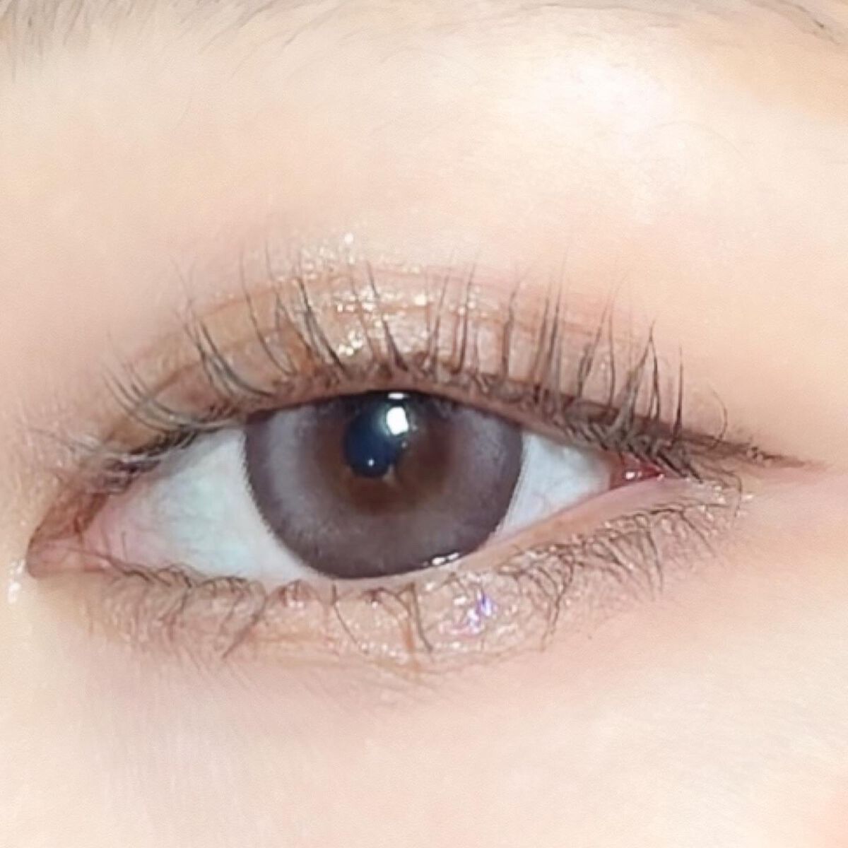 chuuLENS Milk&Tea 1day/chuu LENS/ワンデー(1DAY)カラコンを使ったクチコミ(6枚目)