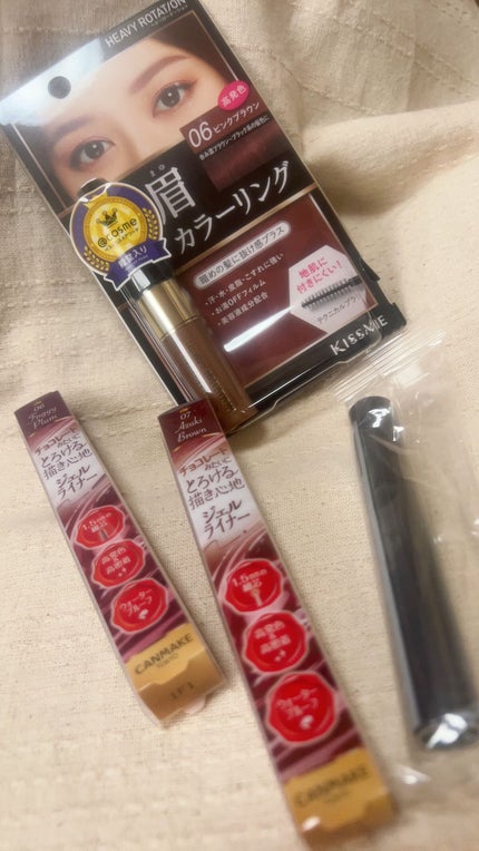 カラーリングアイブロウ/ヘビーローテーション/眉マスカラを使ったクチコミ(1枚目)