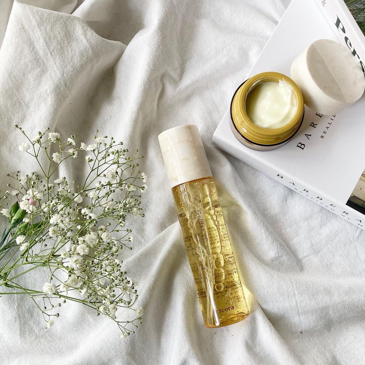 ゴールデンVC ブライト カプセルドリップ/fracora/化粧水を使ったクチコミ（2枚目）