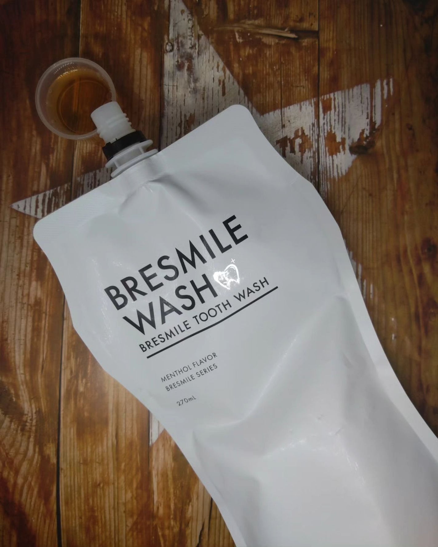 ミモザ on LIPS 「【ブレスマイルウォッシュ】口臭防止・歯周病予防・虫歯予防・ホワ..」(4枚目)