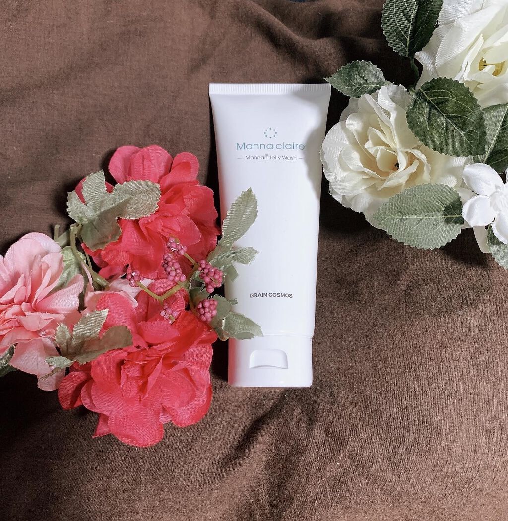 Manna claire -Mannan Jelly Wash-/ブレーンコスモス/スクラブ・ゴマージュを使ったクチコミ（1枚目）