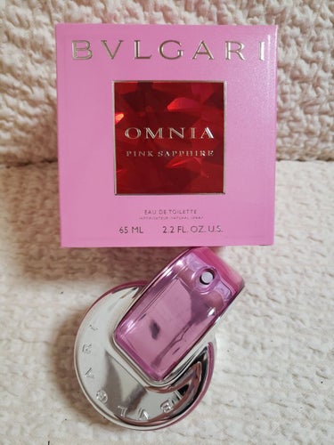 BVLGARI オムニア ピンク サファイヤ オードトワレのクチコミ「ネーミングに惹かれて購入💍
ピンクペッパー、ピンクグレープフルーツ、ピンクプルメリなど
ピンク.....」（1枚目）