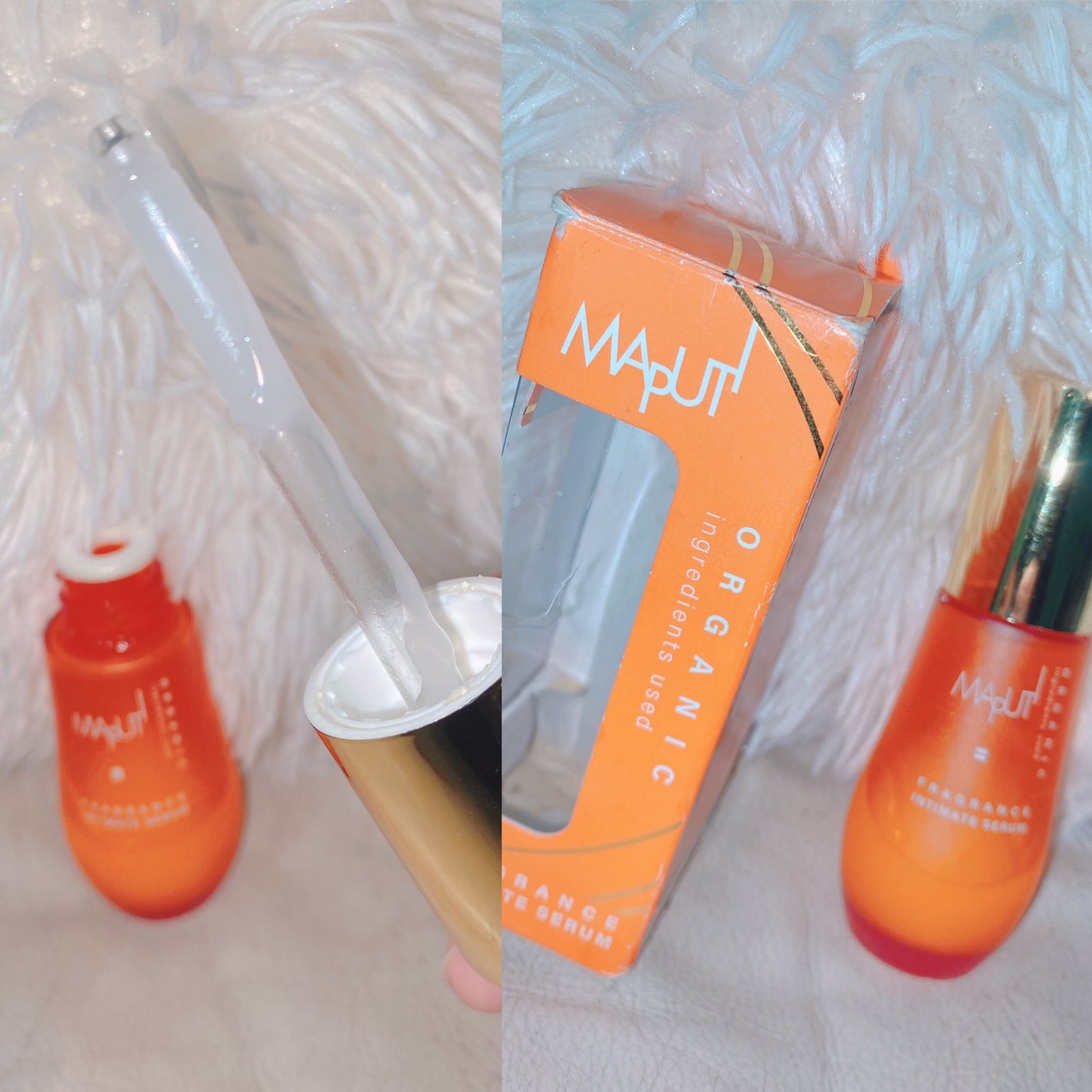 オーガニックフレグランスインティメイトセラム MAPUTI/MAPUTI/デリケートゾーンケアを使ったクチコミ(1枚目)