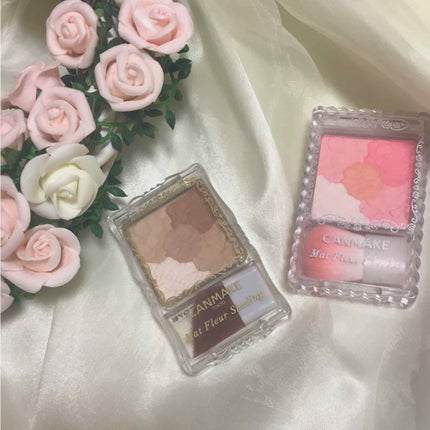 グロウフルールチークス/キャンメイク/パウダーチークを使ったクチコミ(1枚目)