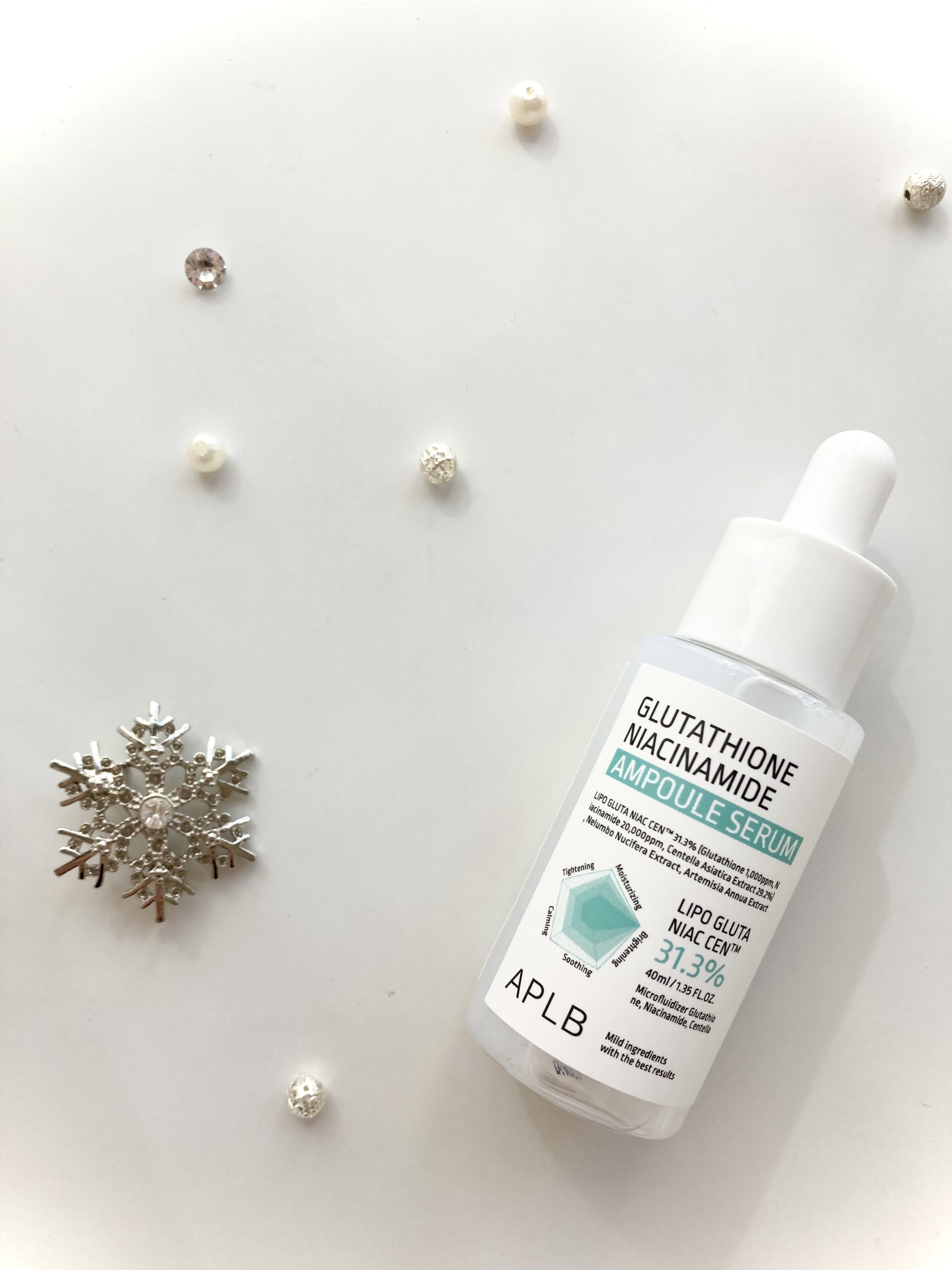 グルタチオンナイアシンアミドアンプルセラム/APLB/美容液を使ったクチコミ（1枚目）