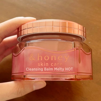 &honey クレンジングバーム メルティ ホット/&honey/クレンジングバームを使ったクチコミ(1枚目)