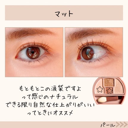 プランぷくコーデアイズ/キャンメイク/パウダーアイシャドウを使ったクチコミ(3枚目)