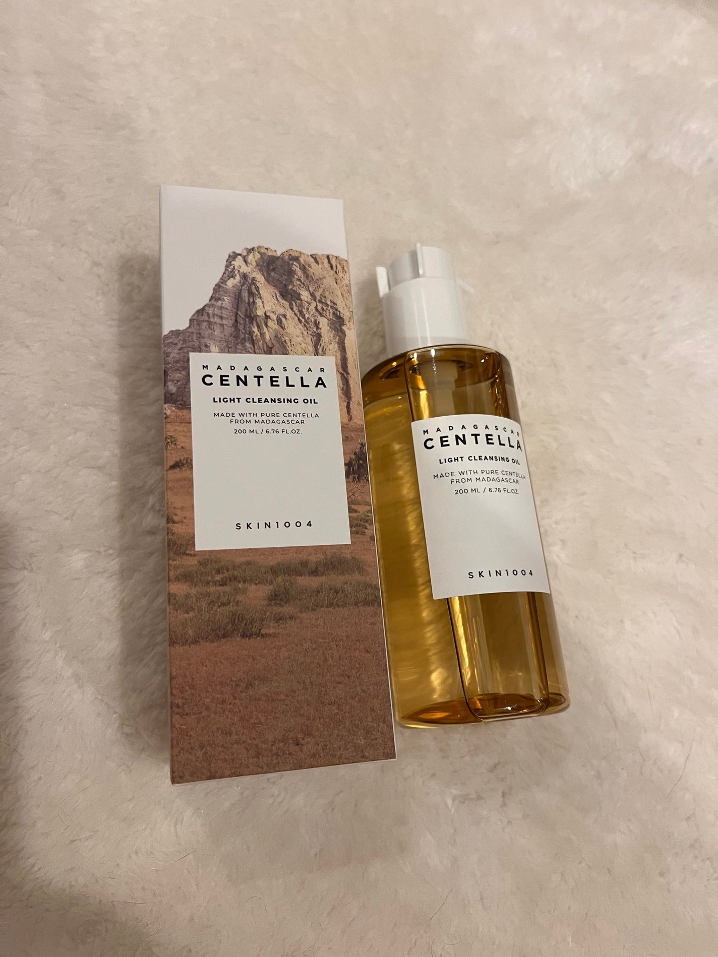 センテラ ライトクレンジングオイル/SKIN1004/オイルクレンジングを使ったクチコミ(1枚目)