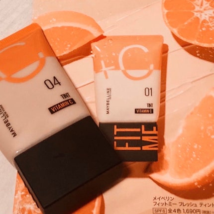 フィットミー フレッシュ ティント/MAYBELLINE NEW YORK/ベースメイクを使ったクチコミ(1枚目)
