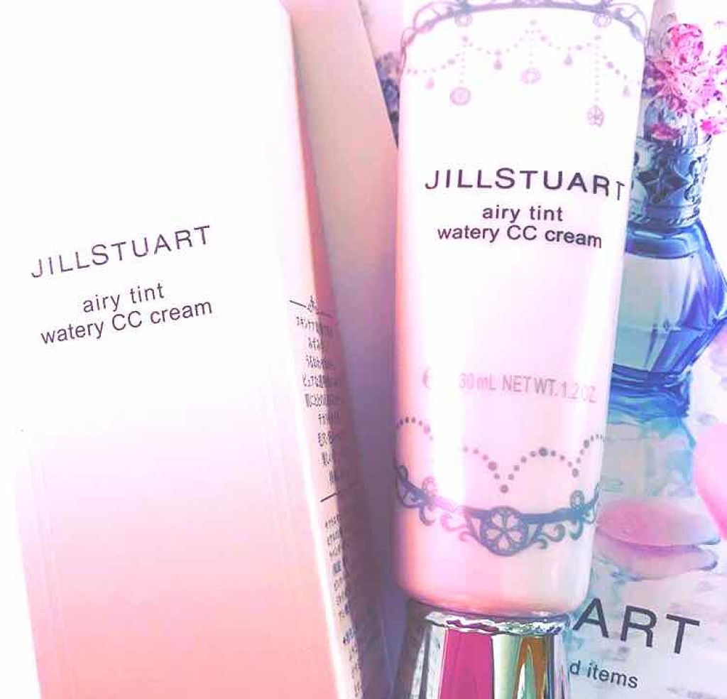 エアリーティント ウォータリーCCクリーム/JILL STUART/CCクリームを使ったクチコミ(1枚目)