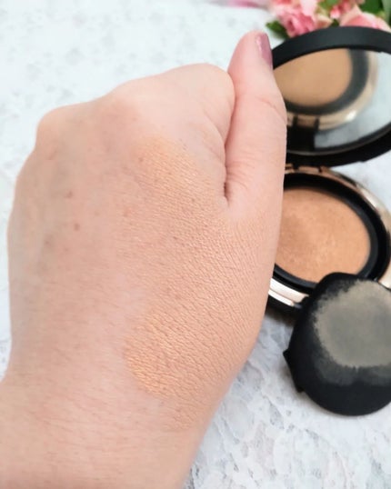 オリジナル ピュア セラム カバーアップ クッション/bareMinerals/クッションファンデーションを使ったクチコミ(4枚目)