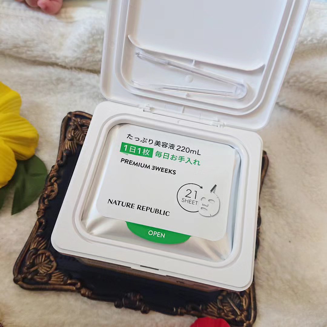 キューブマスク レチノール/ネイチャーリパブリック/シートマスク・パックを使ったクチコミ（2枚目）