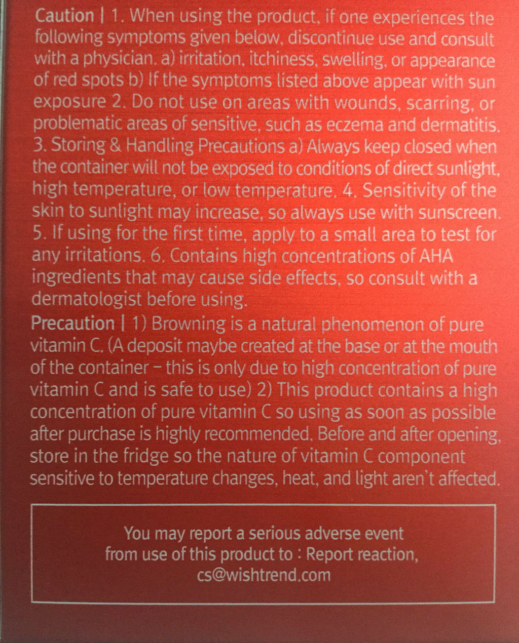 ピュアビタミン C21.5 アドバンスドセラム/By Wishtrend/美容液を使ったクチコミ（3枚目）