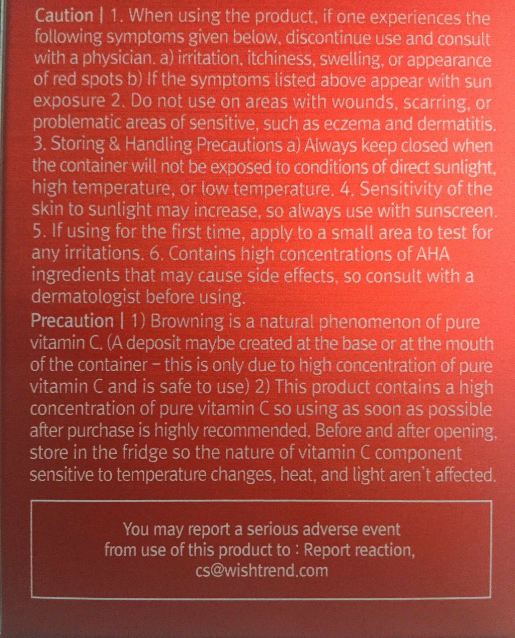 ピュアビタミン C21.5 アドバンスドセラム/By Wishtrend/美容液を使ったクチコミ(3枚目)