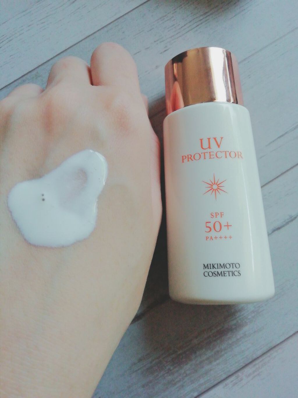 UVプロテクター/ミキモト コスメティックス/日焼け止めミルクを使ったクチコミ(2枚目)