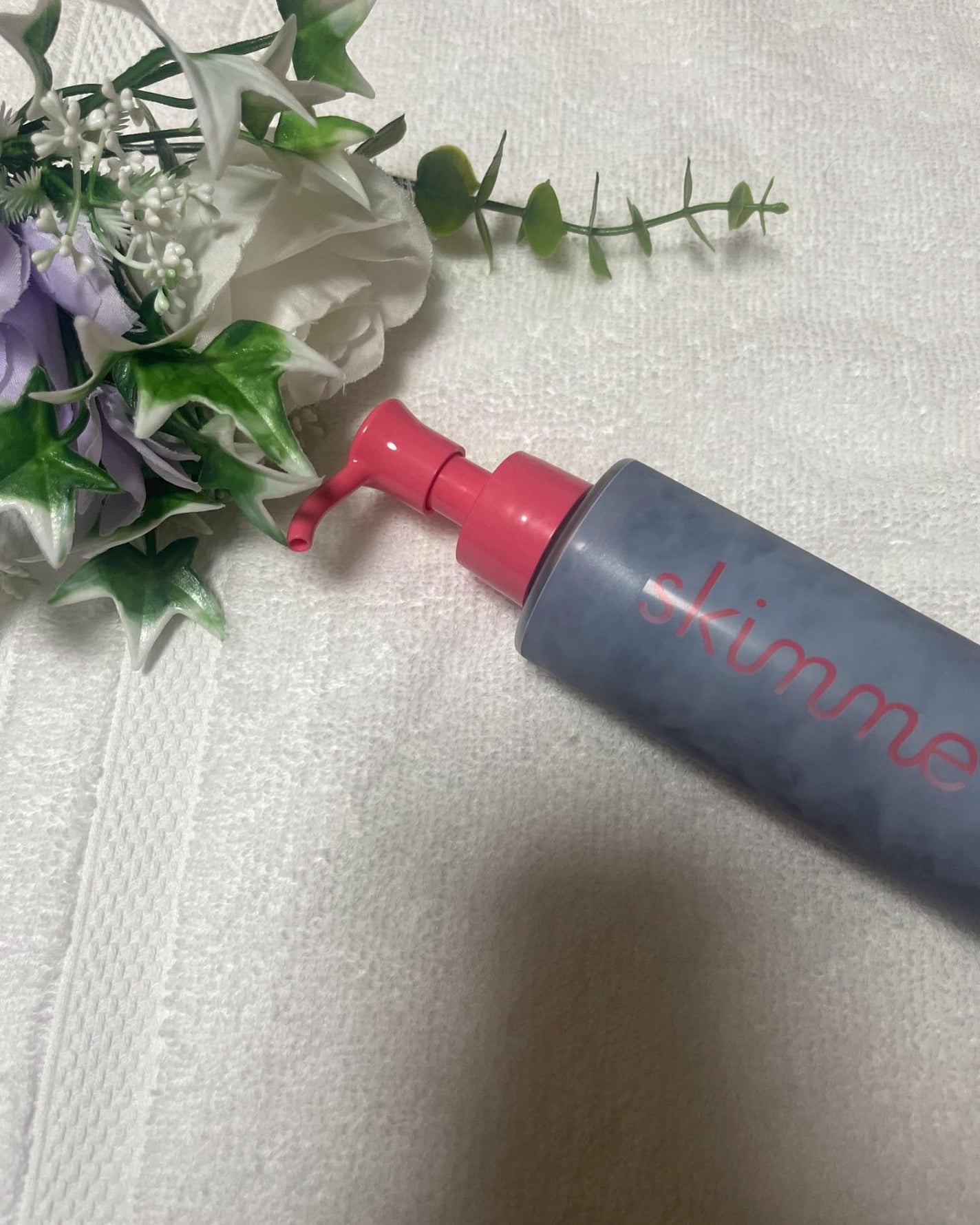 ぱすかる on LIPS 「ロフトの展示会で頂きました🙇♀️【skimmeスキーミーオイ..」(1枚目)