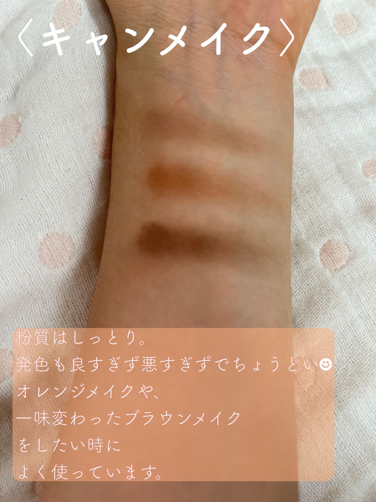 ミックスアイブロウ/キャンメイク/パウダーアイブロウを使ったクチコミ(6枚目)