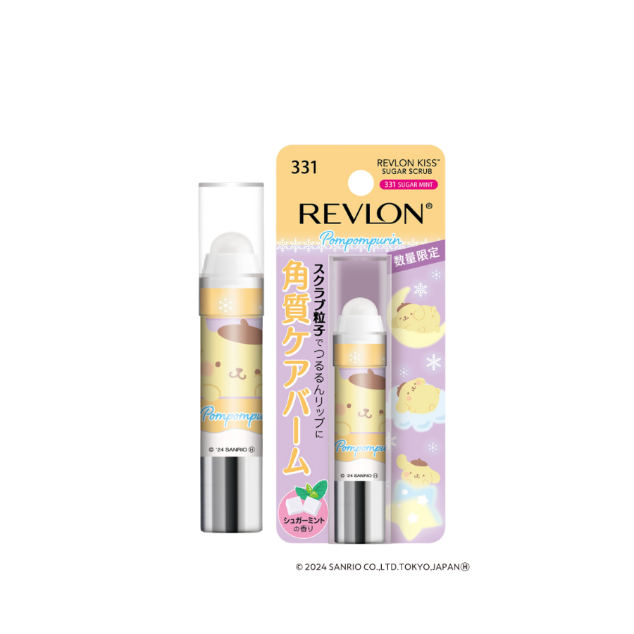 レブロンの人気リップケアシリーズ 「レブロン キス シュガー スクラブ」から“サンリオキャラクターズ” の限定パッケージが登場!の画像