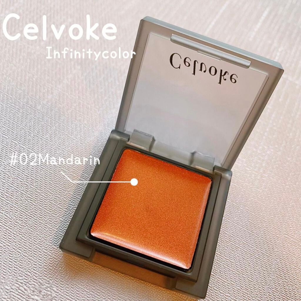インフィニトリー カラー/Celvoke/ジェル・クリームチークを使ったクチコミ(1枚目)