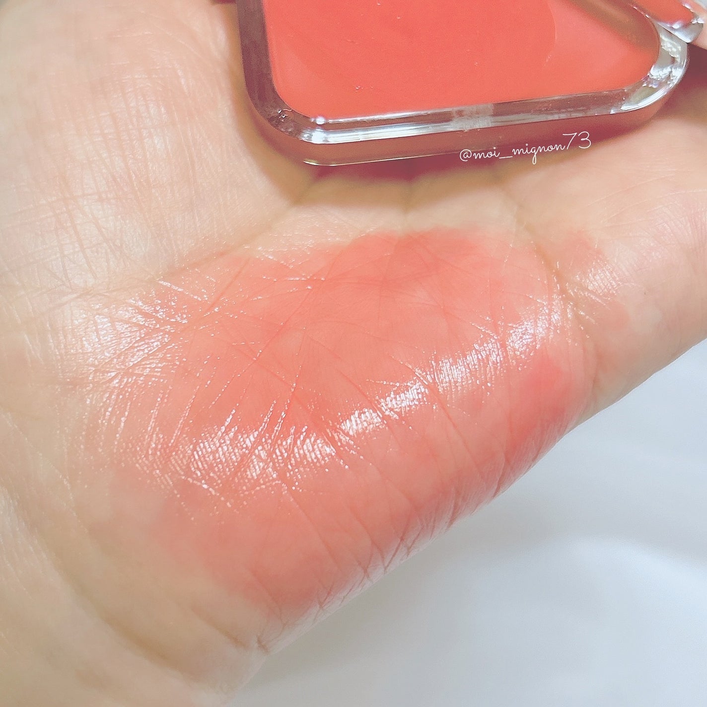 エッセンシャル リップチーク タップ/CLIO/ジェル・クリームチークを使ったクチコミ(5枚目)