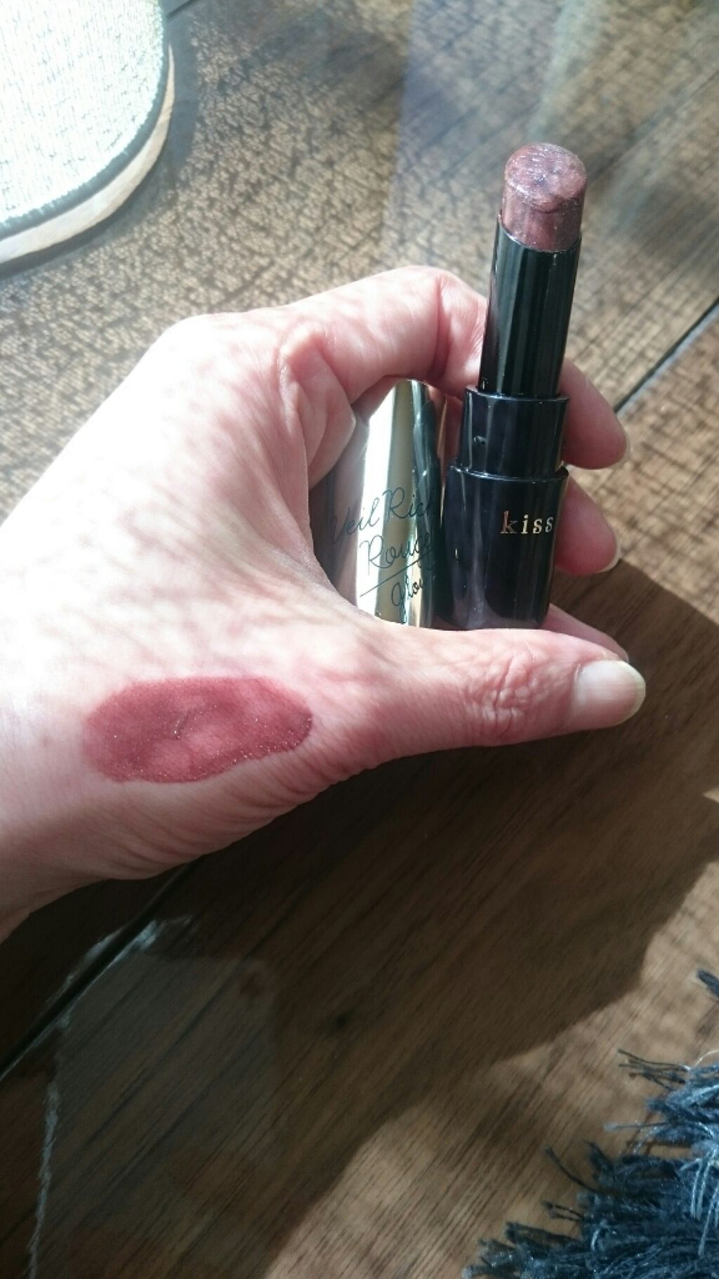 ヴェールリッチルージュ グロウ/KiSS/口紅を使ったクチコミ（1枚目）