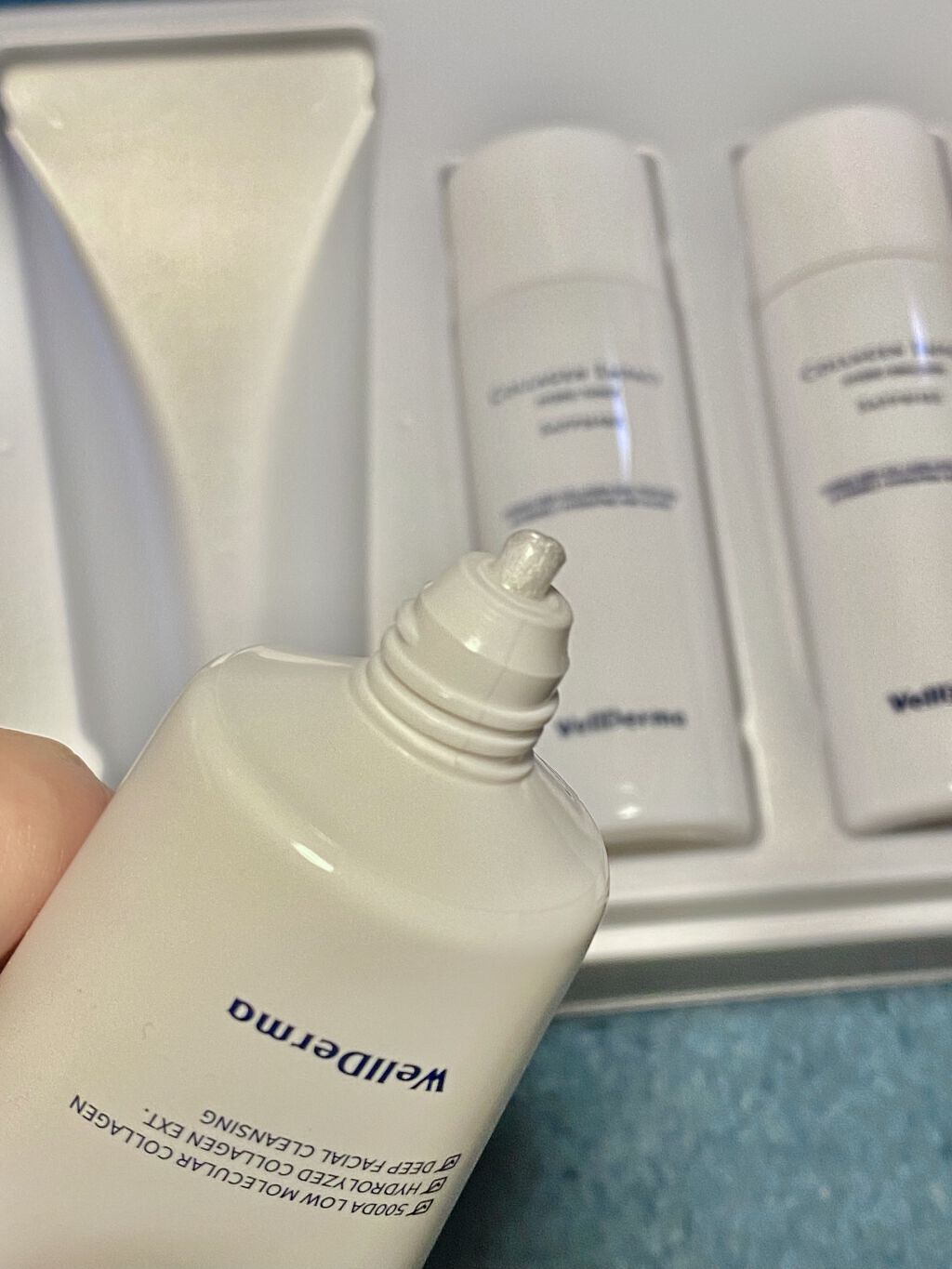 SAPPHIRE COLLAGEN /WellDerma/化粧水を使ったクチコミ（2枚目）