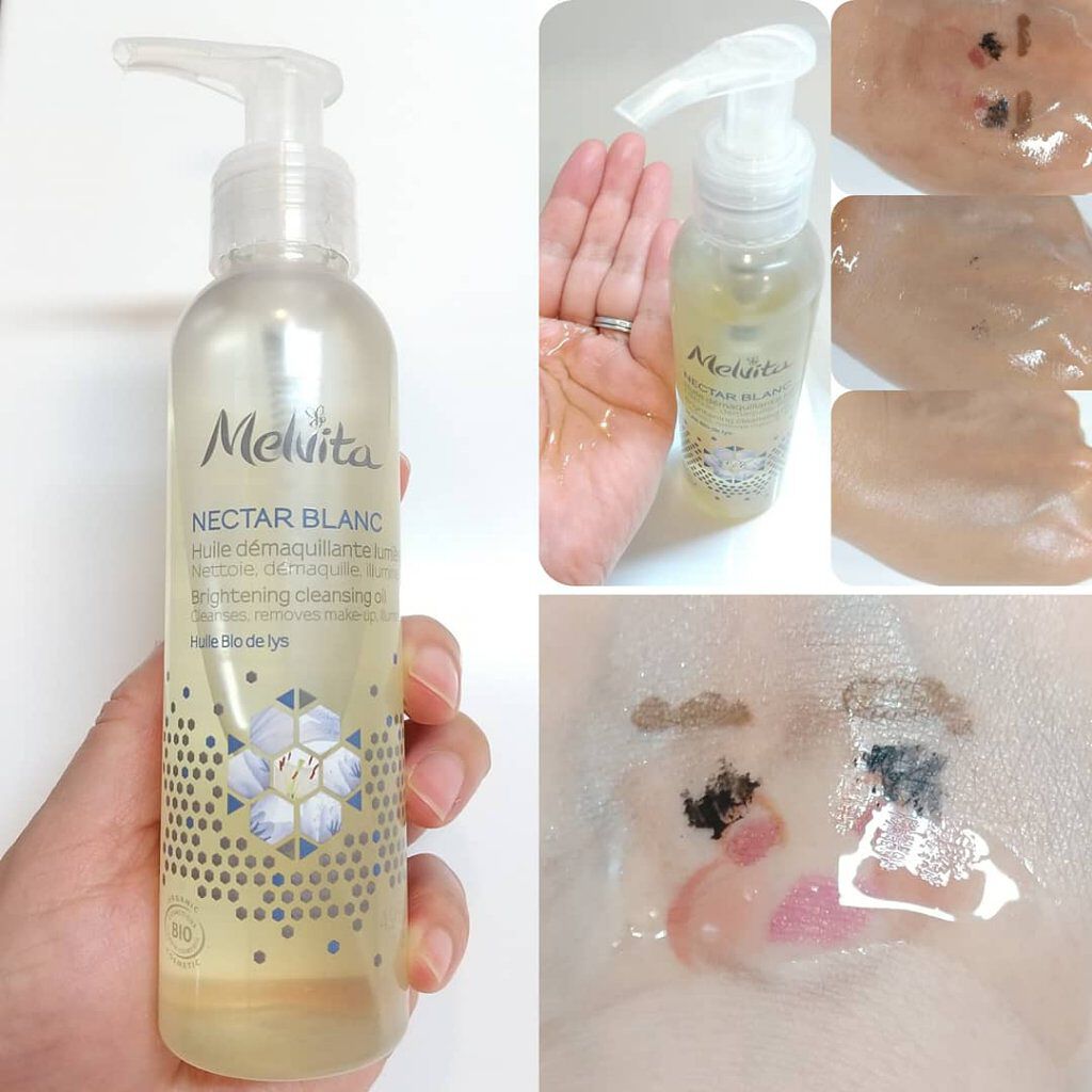 ネクターブラン クレンジングオイル /Melvita/オイルクレンジングを使ったクチコミ（1枚目）
