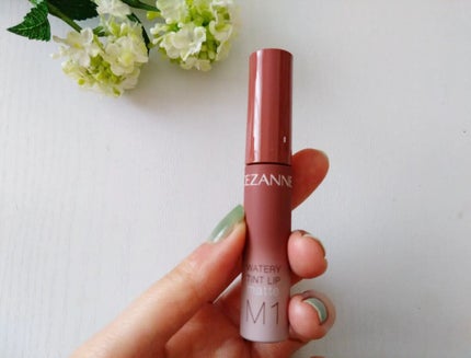 ウォータリーティントリップ マット/CEZANNE/リップティントを使ったクチコミ(1枚目)